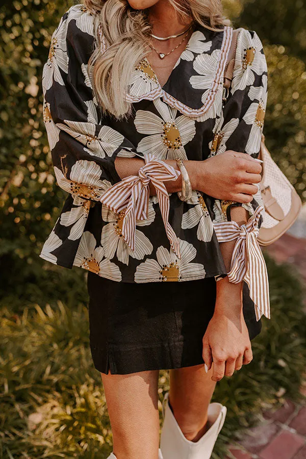 Posh Lifestyle Floral Top sold by Impressions product image thumbnail 3