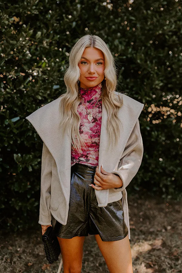 Paris Bound Jacket in Light Oatmeal sold by Impressions product image thumbnail 3