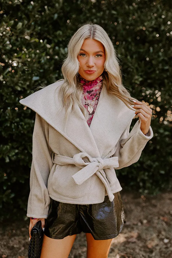 Paris Bound Jacket in Light Oatmeal sold by Impressions product image thumbnail 4