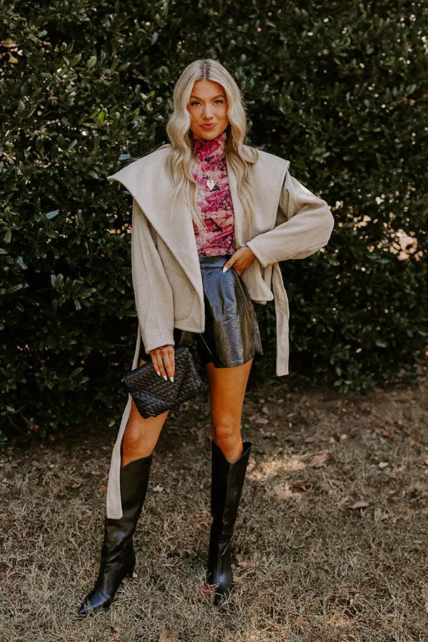 Paris Bound Jacket in Light Oatmeal sold by Impressions