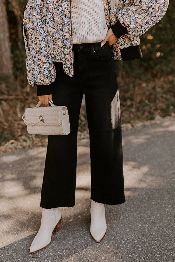 JUST USA Natalia High Waist Wide Leg Jean in Black sold by Impressions product image thumbnail 2