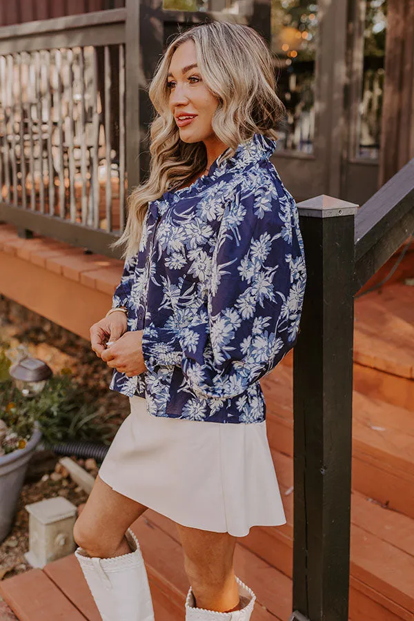 Kind Glance Floral Button Up sold by Impressions product image thumbnail 4