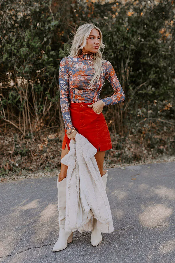 Call It Chic Floral Mesh Top sold by Impressions product image thumbnail 2