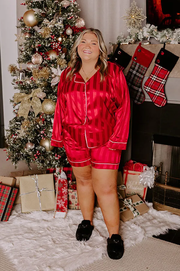 Calm Energy Satin Pajama Top Curves sold by Impressions product image thumbnail 2