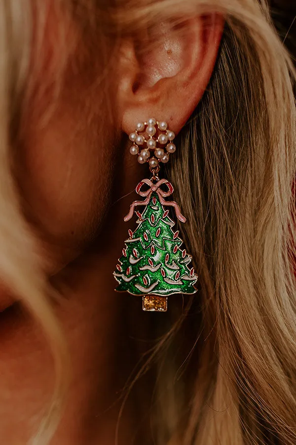 Oh Christmas Tree Earrings in Green sold by Impressions product image thumbnail 2