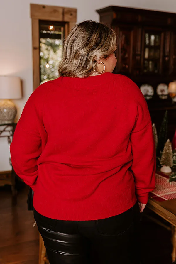 Coy Smile Knit Sweater Top Curves sold by Impressions product image thumbnail 4