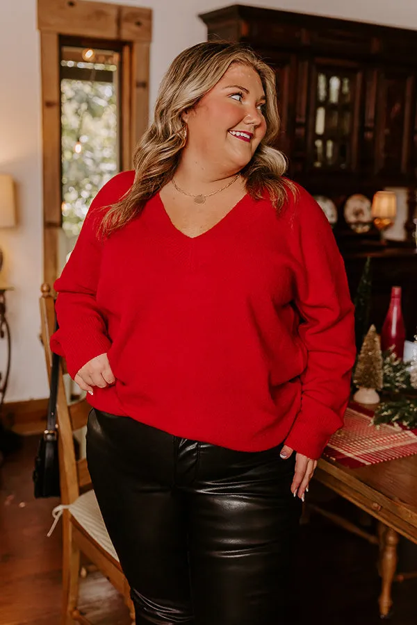 Coy Smile Knit Sweater Top Curves sold by Impressions