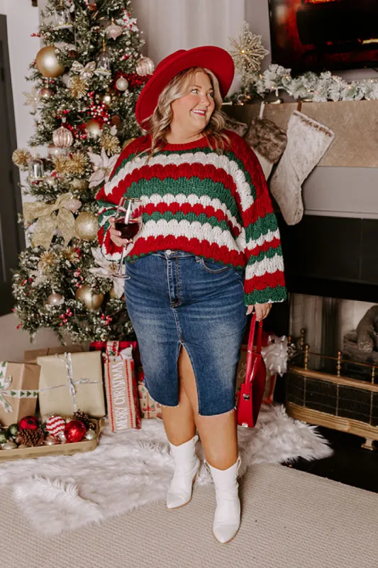 Holiday Cheer Knit Sweater Curves sold by Impressions
