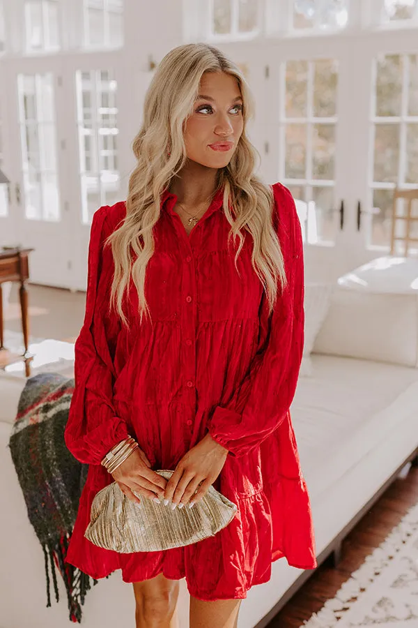 Mistletoe And Magic Velvet Mini Dress sold by Impressions product image thumbnail 2