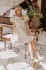 Majestic Moment Floral Jacquard Mini Dress sold by Impressions