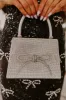 Glitzy Gala Rhinestone Purse in Silver sold by Impressions