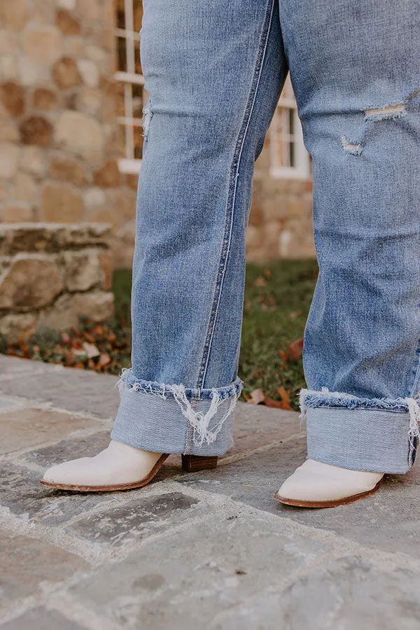 LOVERVET Wrenlee Midrise Distressed Straight Leg Jean Curves sold by Impressions product image thumbnail 3