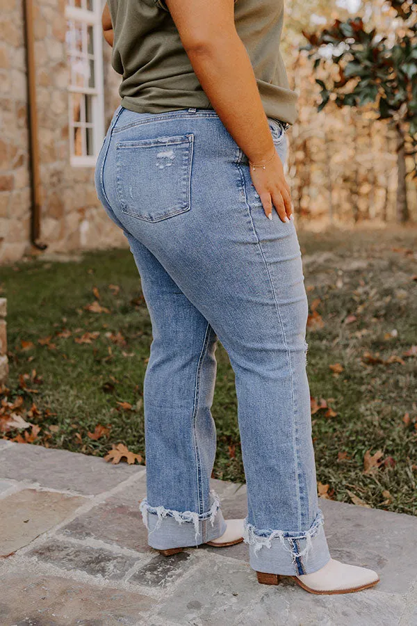 LOVERVET Wrenlee Midrise Distressed Straight Leg Jean Curves sold by Impressions product image thumbnail 4