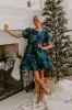 Garden Party Jacquard Mini Dress sold by Impressions