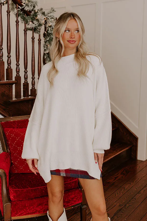 Full Of Warmth Tunic Sweater In Ivory sold by Impressions product image thumbnail 2