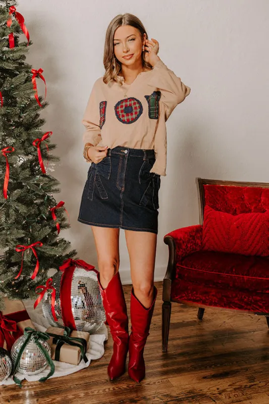 Joy Patch Vintage Tee sold by Impressions