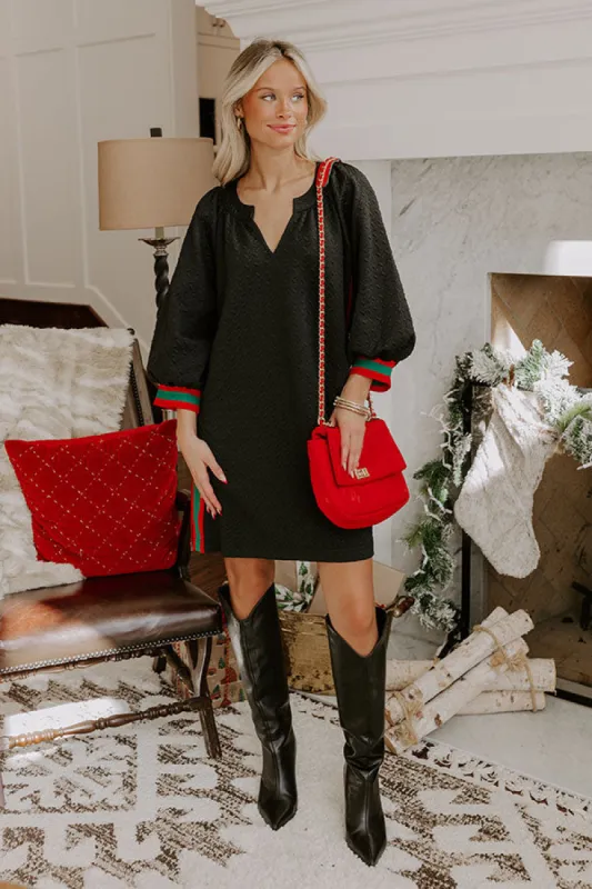 Soho Sleek Mini Dress in Black sold by Impressions