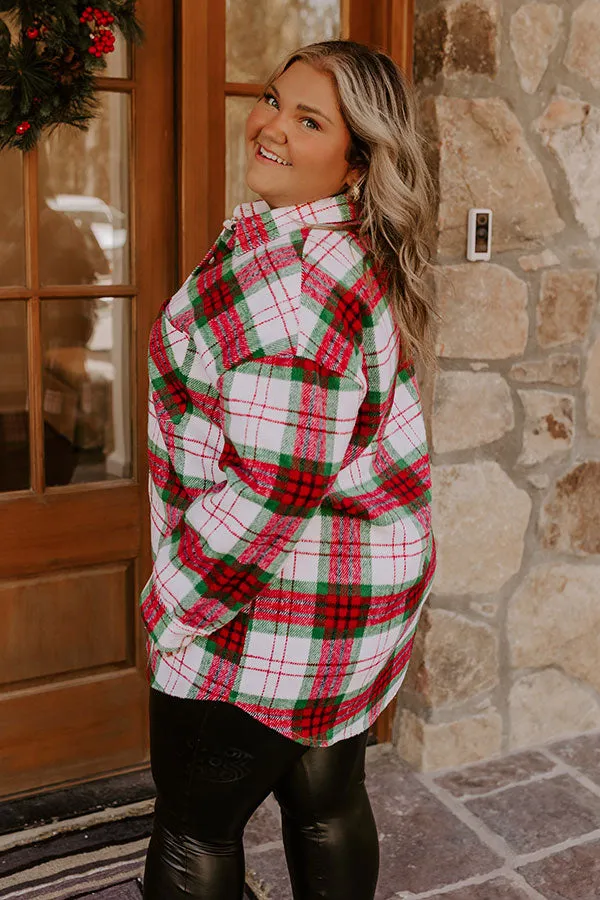 Evergreen Lane Plaid Jacket Curves sold by Impressions product image thumbnail 4