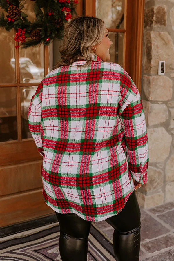 Evergreen Lane Plaid Jacket Curves sold by Impressions product image thumbnail 5