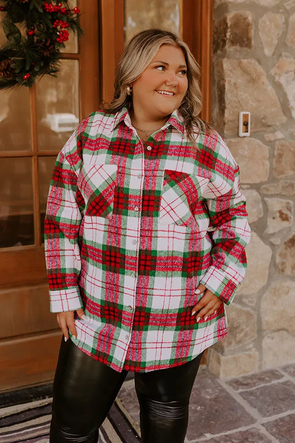 Evergreen Lane Plaid Jacket Curves sold by Impressions product image thumbnail 2