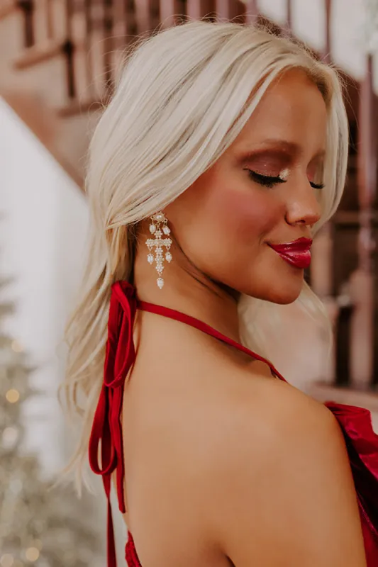 Chic Showstopper Earrings in Pearl sold by Impressions