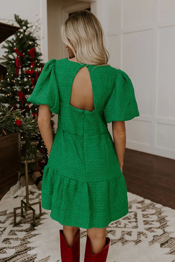 Dreamy Evenings Tweed Mini Dress sold by Impressions product image thumbnail 4