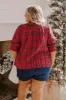 Holiday Harmony Smocked Plaid Top Curves sold by Impressions