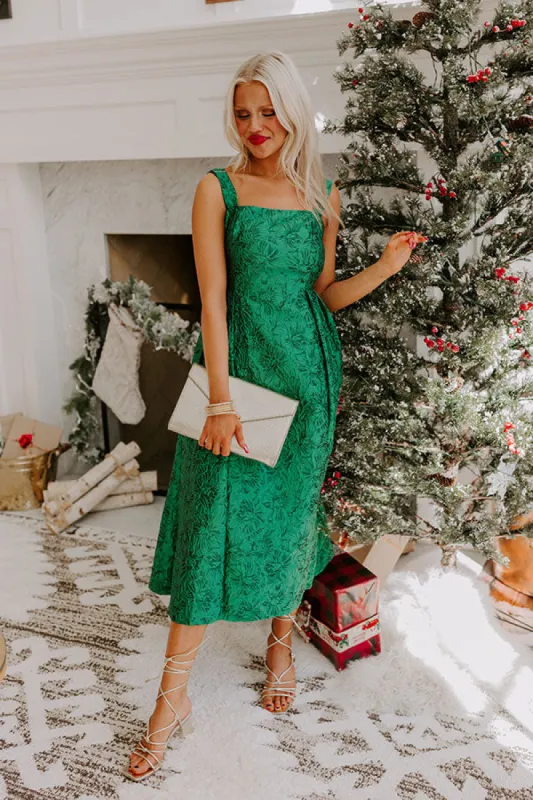 Holiday Soiree Jacquard Midi sold by Impressions