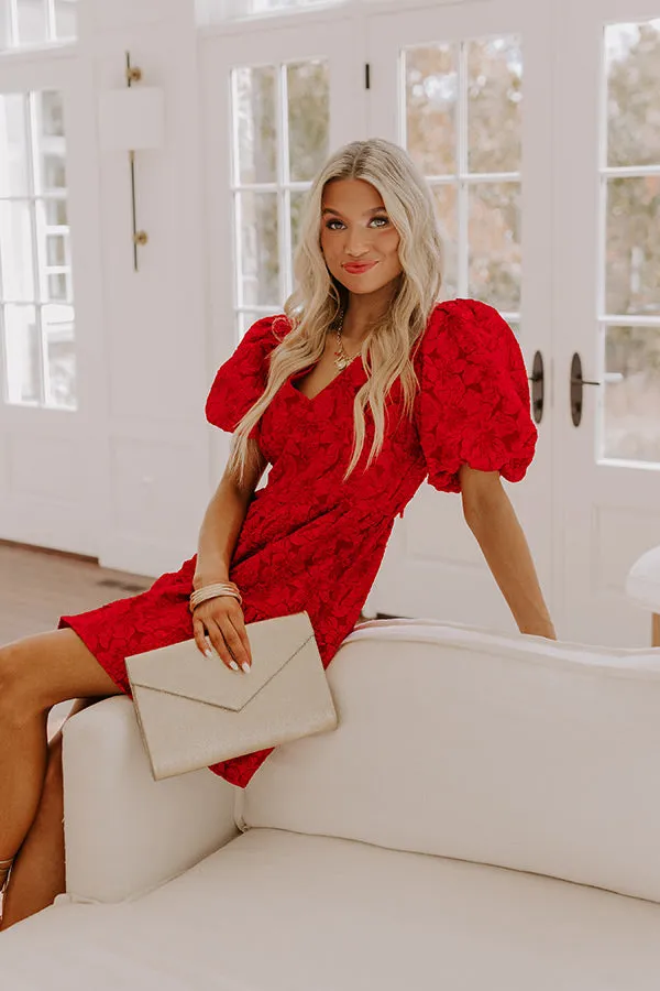 Simply Grand Jacquard Mini Dress sold by Impressions