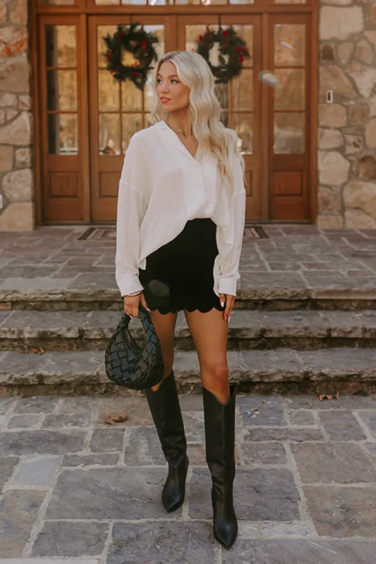 The Madison High Waist Velvet Shorts sold by Impressions