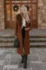 Central Park Stroll Coat in Chocolate sold by Impressions