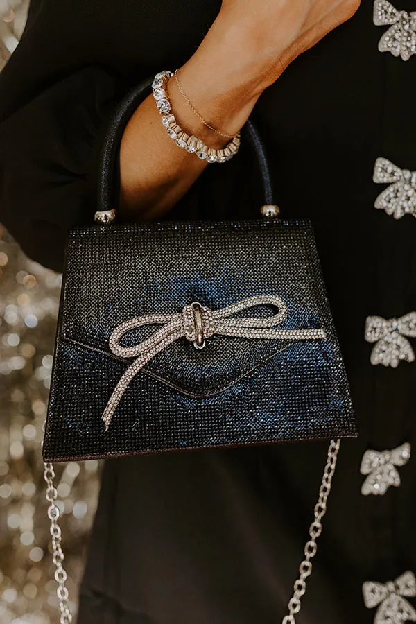 Glitzy Gala Rhinestone Purse in Black sold by Impressions product image thumbnail 4