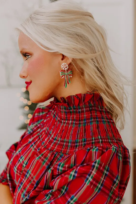 Wrapping Presents Earrings sold by Impressions