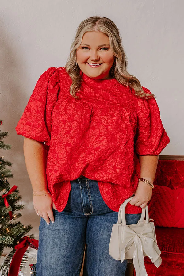 Holiday Happiness Jacquard Top Curves sold by Impressions product image thumbnail 4