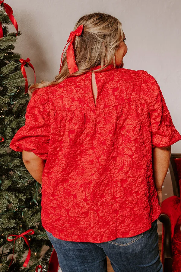 Holiday Happiness Jacquard Top Curves sold by Impressions product image thumbnail 2