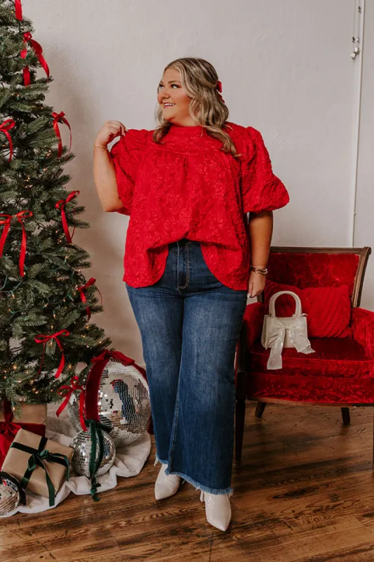 Holiday Happiness Jacquard Top Curves sold by Impressions