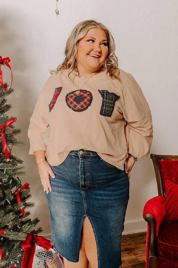 Joy Patch Vintage Tee Curves sold by Impressions product image thumbnail 4