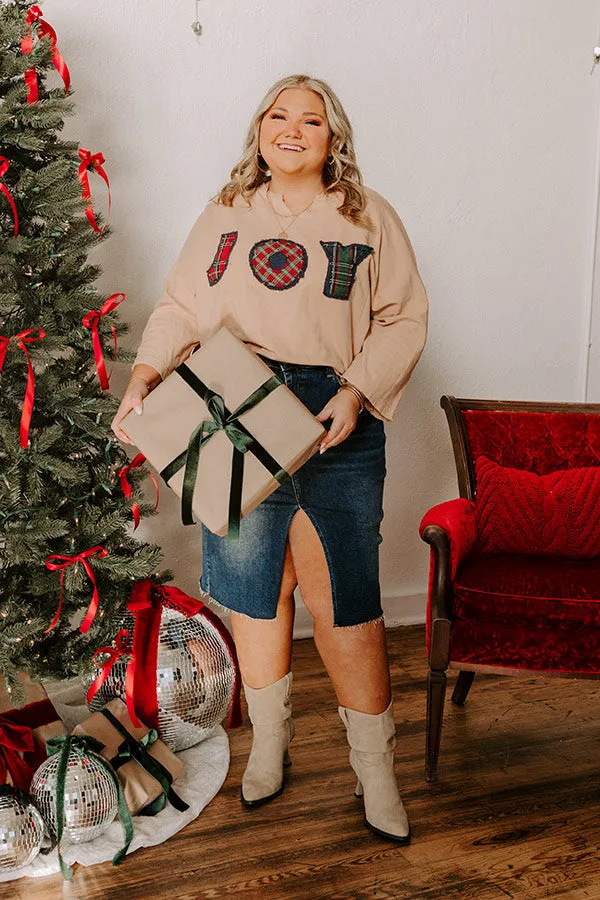 Joy Patch Vintage Tee Curves sold by Impressions