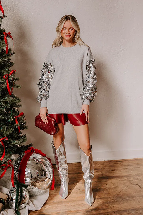 Caught Your Eye Sequin Sweater sold by Impressions product image thumbnail 2