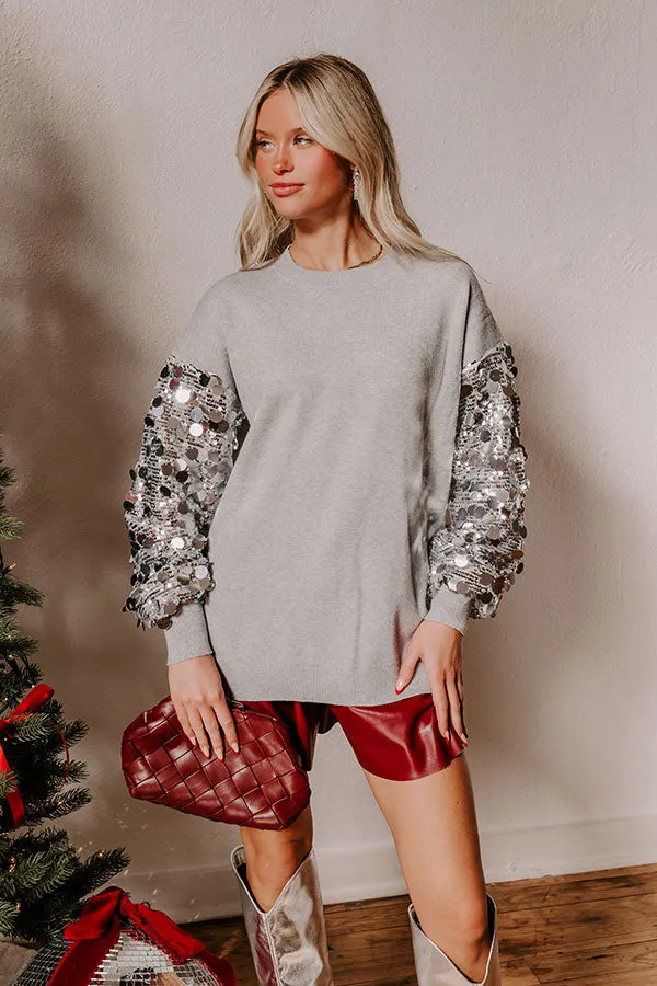 Caught Your Eye Sequin Sweater sold by Impressions product image thumbnail 3