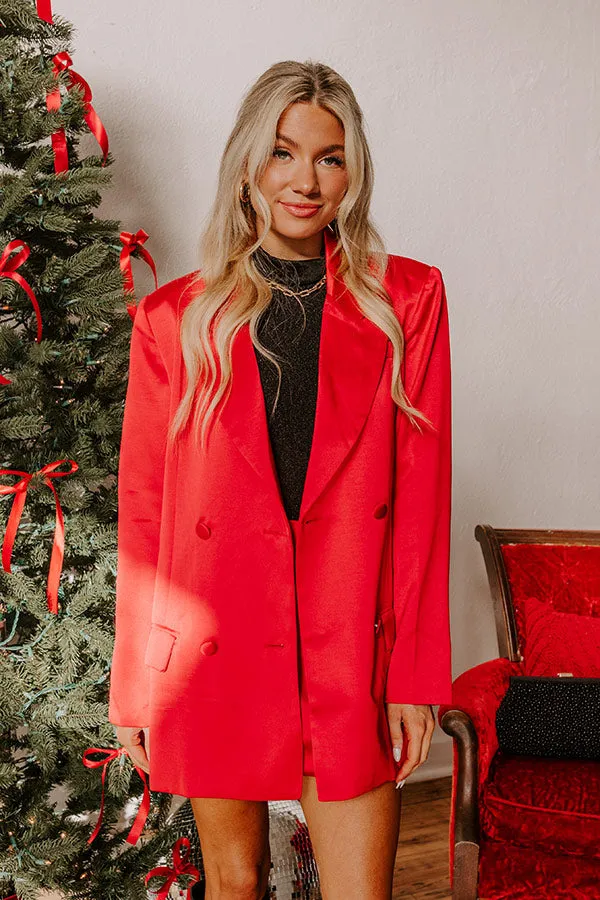 Holiday Cheer Satin Blazer sold by Impressions product image thumbnail 2