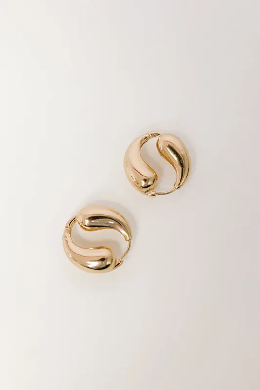 Life Of The Party Huggie Hoop Earrings sold by Impressions