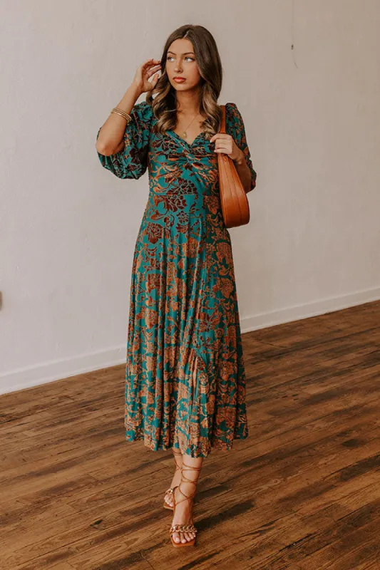 Every Enchantment Velvet Burnout Midi sold by Impressions