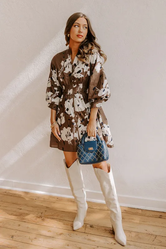 Room To Bloom Floral Mini Dress sold by Impressions