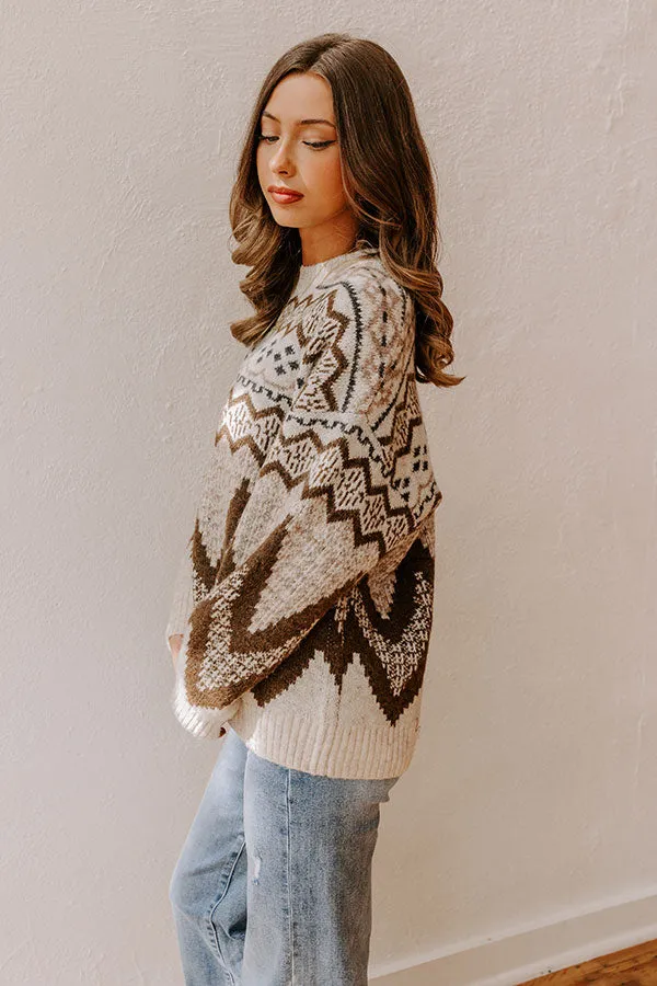 Fireside S'mores Knit Sweater sold by Impressions product image thumbnail 4