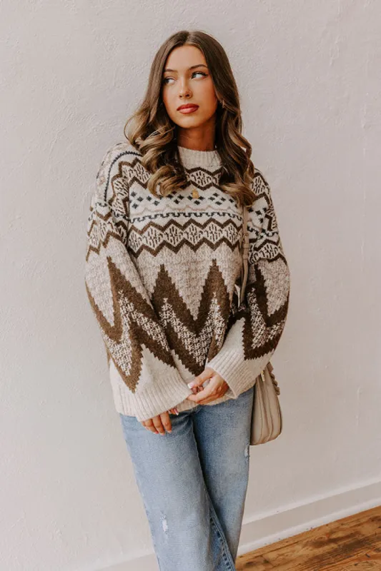 Fireside S'mores Knit Sweater sold by Impressions
