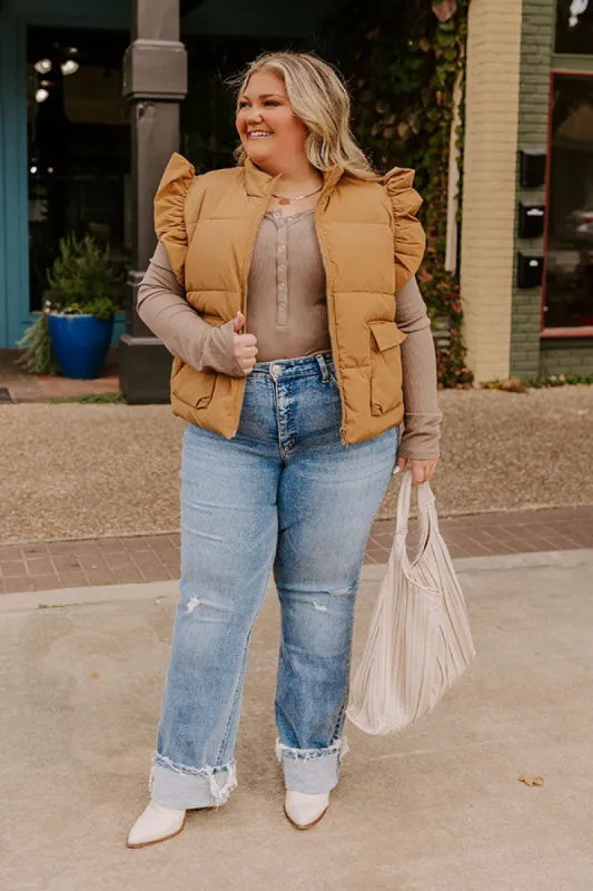 Cabin Cutie Puffer Vest Curves sold by Impressions