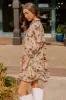 Smell The Roses Button Down Mini Dress sold by Impressions