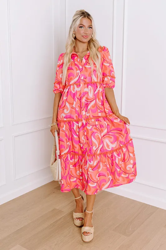 Happy Harmony Tiered Midi sold by Impressions