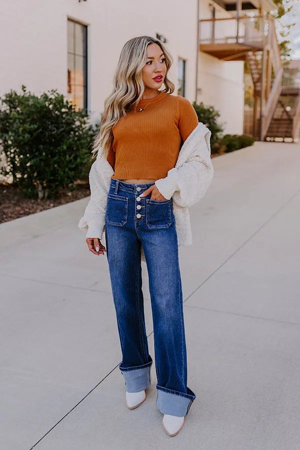 RISEN Winona High Waist Wide Leg Jean sold by Impressions